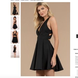 Tobi Date Night Black Dress (NEW)